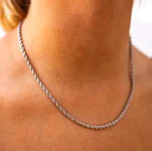 Disco Cowgirl Necklace- Silver