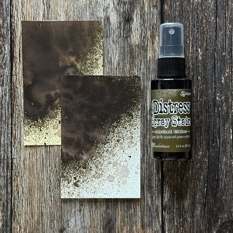 Distress Spray Stain - Scorched Timber