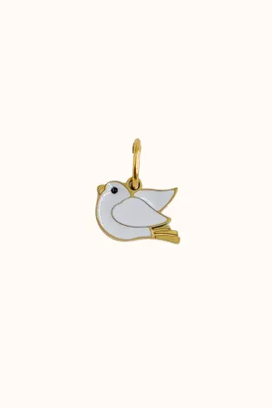 Dove Charm (Stainless Steel)