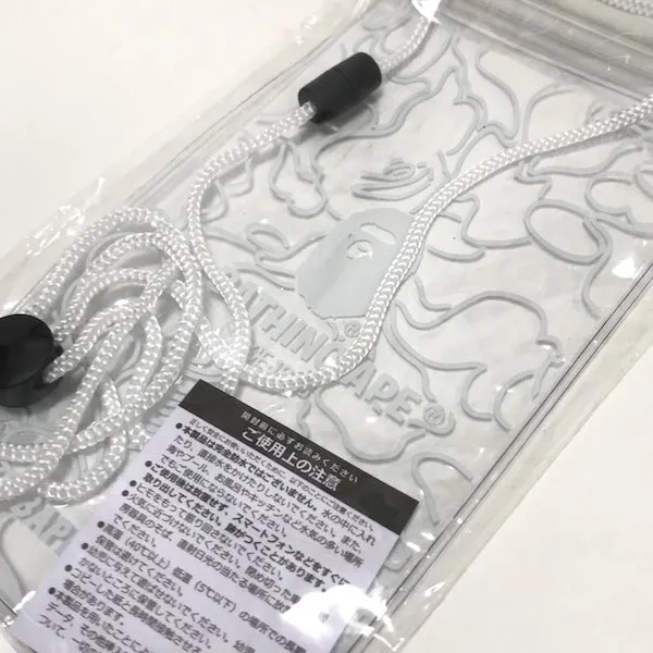 DS! A Bathing Ape Bape Clear Water Resistant Phone Pouch