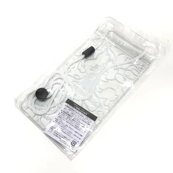 DS! A Bathing Ape Bape Clear Water Resistant Phone Pouch