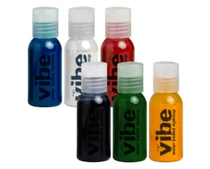 EBA Performance Makeup // Voda Water based Airbrush Paint - Primary Colours (6 Pack) 1oz Bottles