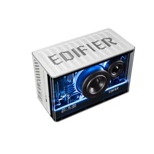 Edifier Qd35 White Tabletop Bluetooth Rgb Speaker With 35W Gan Charging