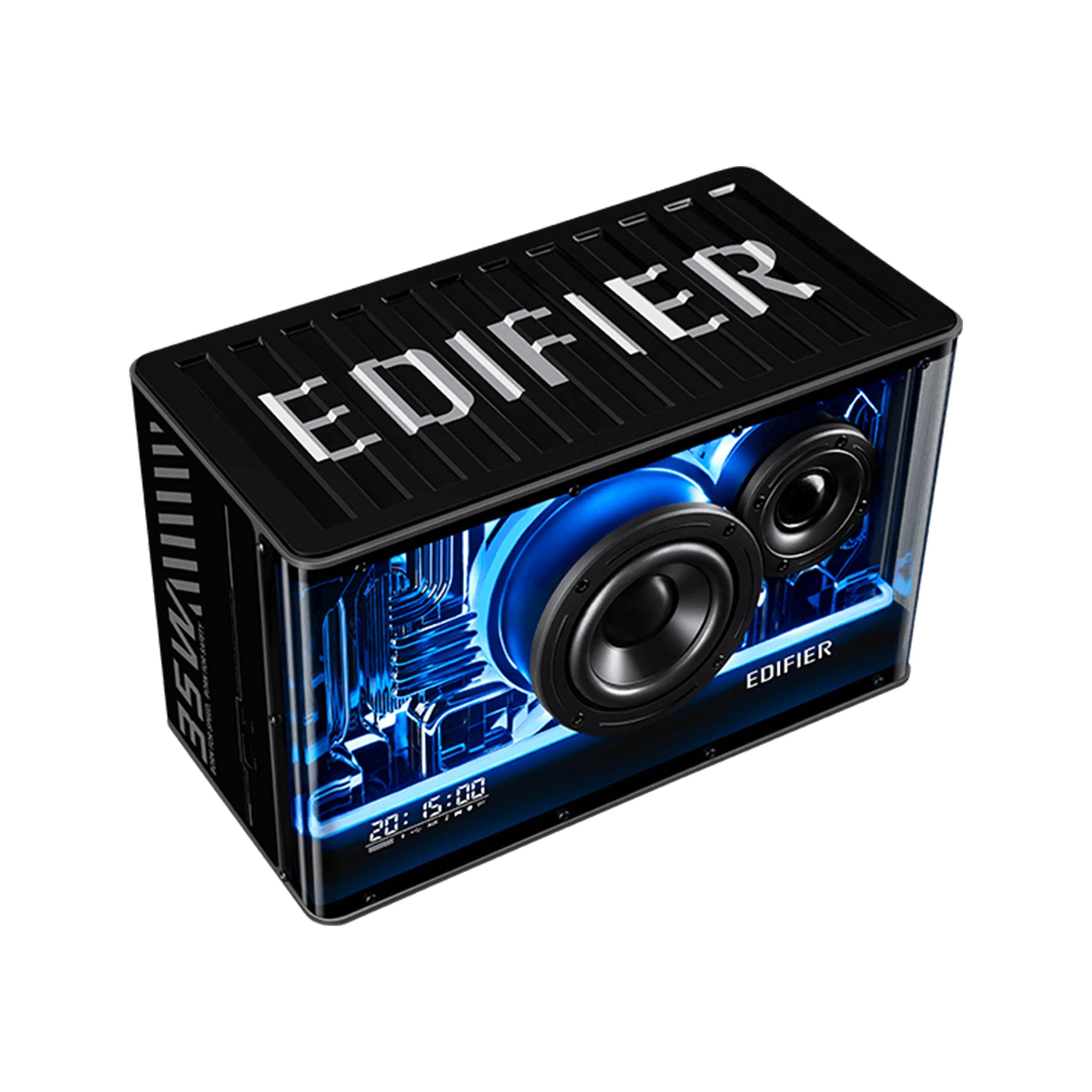 Edifier Tabletop Bluetooth Speaker w/GaN charger, Black