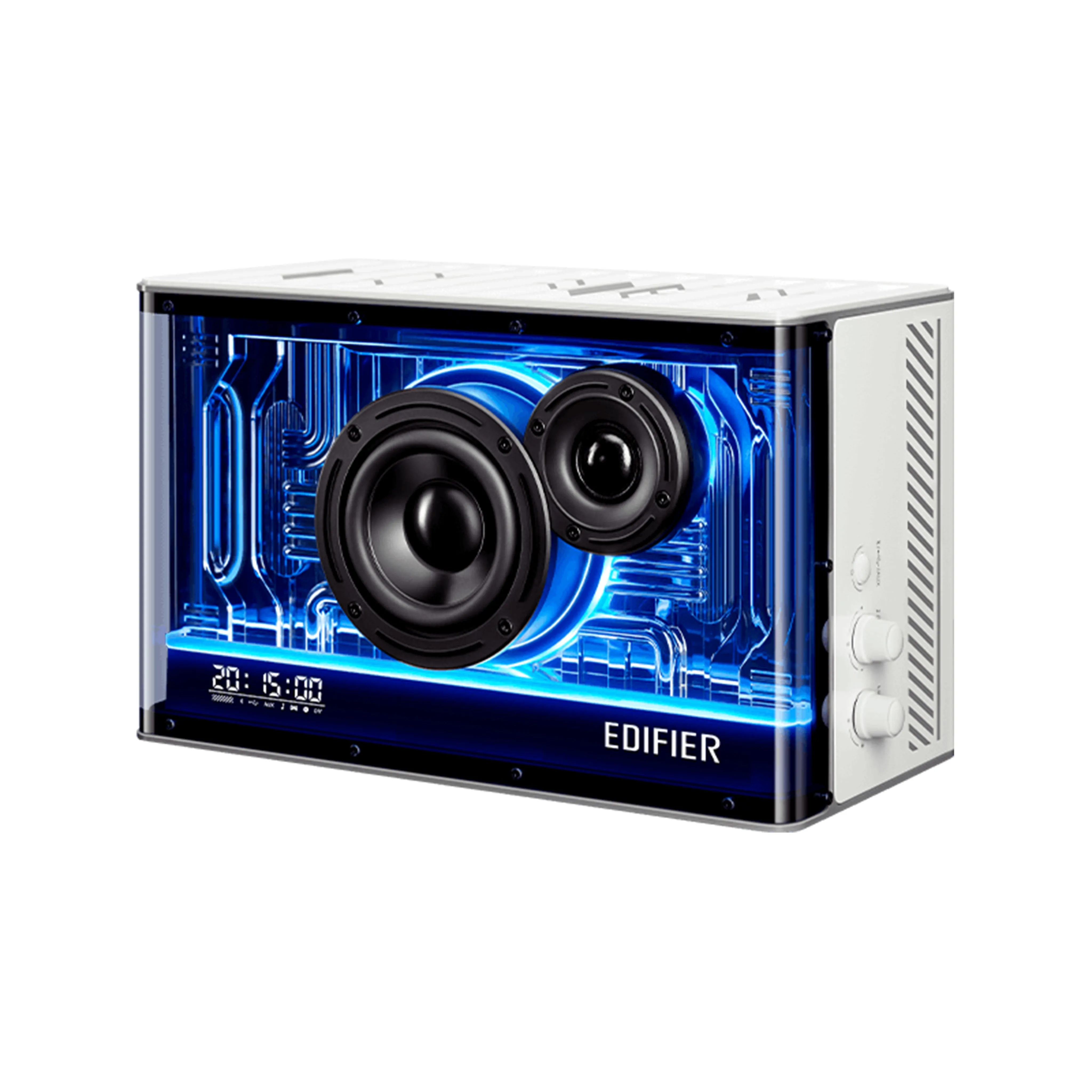 Edifier Tabletop Bluetooth Speaker w/GaN charger, White