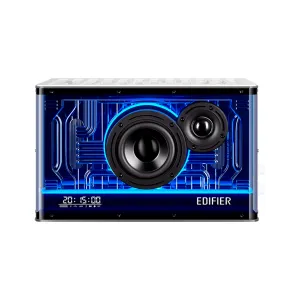 Edifier Tabletop Bluetooth Speaker w/GaN charger, White