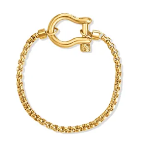 Ellie Vail Water Resistant Jewelry - Clarkson Shackle Bracelet