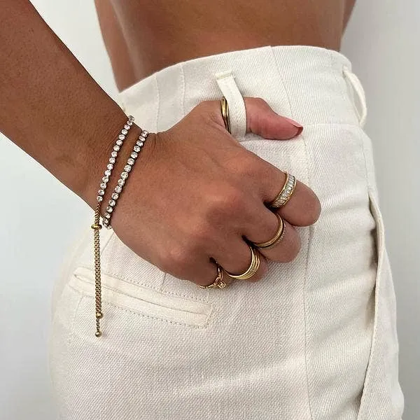 Ellie Vail Water Resistant Jewelry- Fernanda Tennis Bracelet
