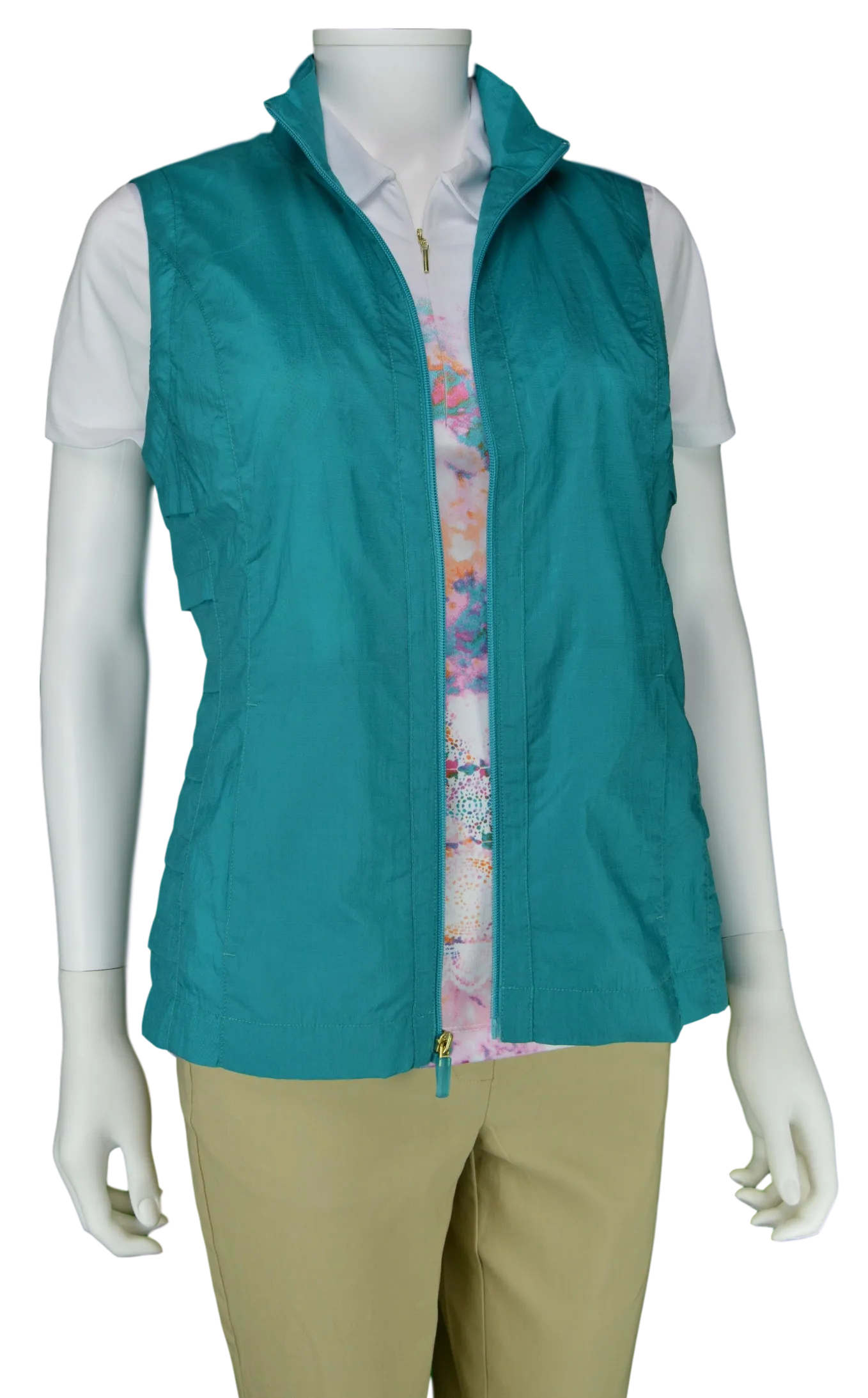 EP Pro Cassis Water Resistant Vest in Aqua Crush