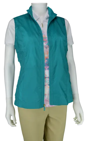 EP Pro Cassis Water Resistant Vest in Aqua Crush