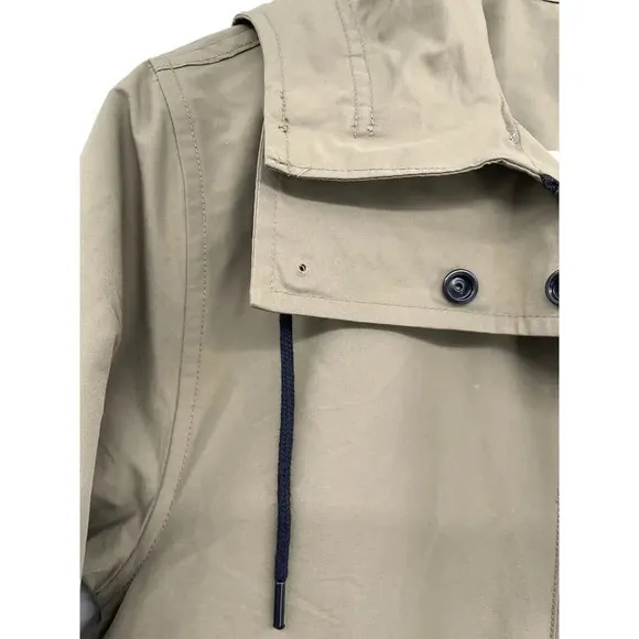 EVERLANE ReNew Anorak Jacket Size XXS Water Resistant Green