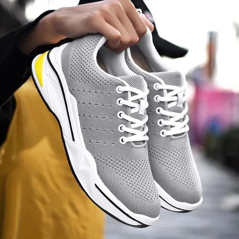 Fashion Elevator Shoes Men Sneakers