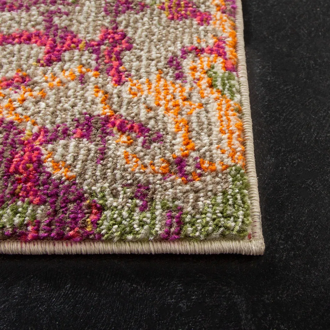 Felty Abstract Ivory/Multi Area Rug Langley Street® Rug Size: Square 9'