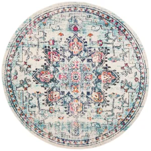 Felty Oriental Area Rug Langley Street® Rug Size: Round 4'