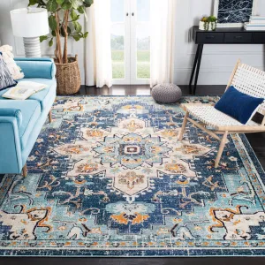 Felty Oriental Blue/Light Blue Area Rug Langley Street® Rug Size: Rectangle 10' x 14'