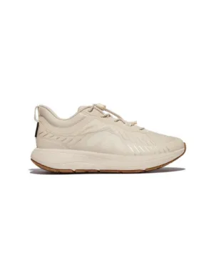 Fitflop FF Runner Water Resistant Running Sneaker Stone Beige/ Cream