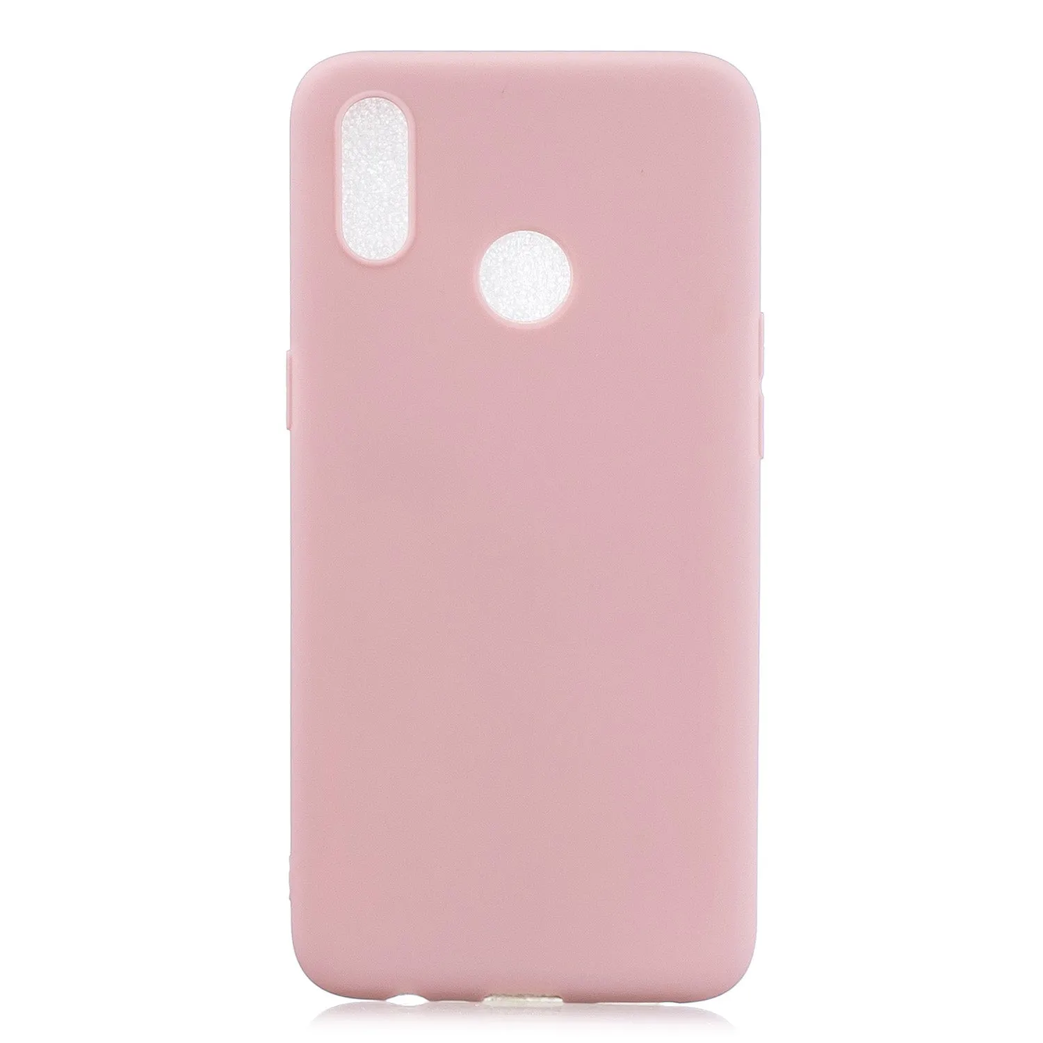 For OPPO Realme 3 pro Lovely Candy Color Matte TPU Anti-scratch Non-slip Protective Cover Back Case 9