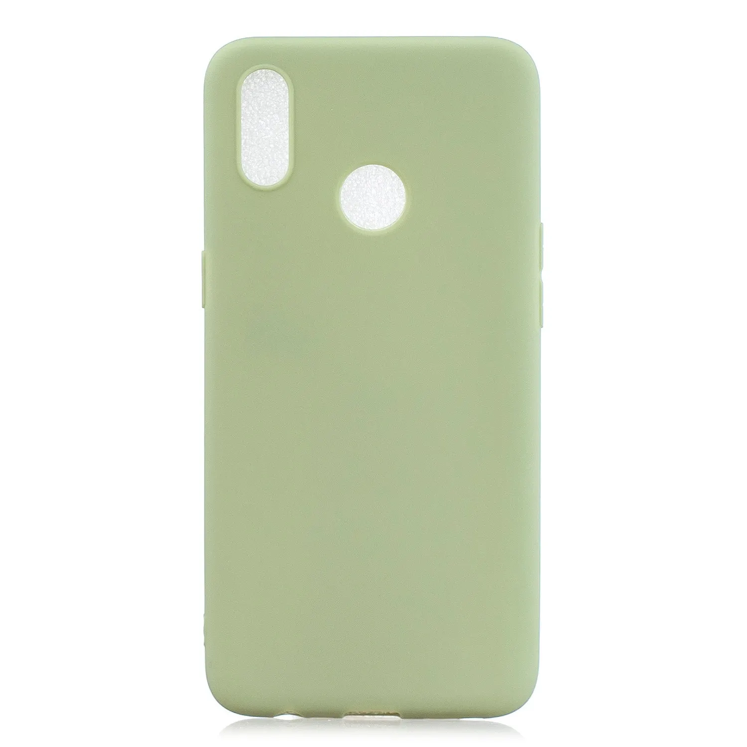 For OPPO Realme 3 pro Lovely Candy Color Matte TPU Anti-scratch Non-slip Protective Cover Back Case 9