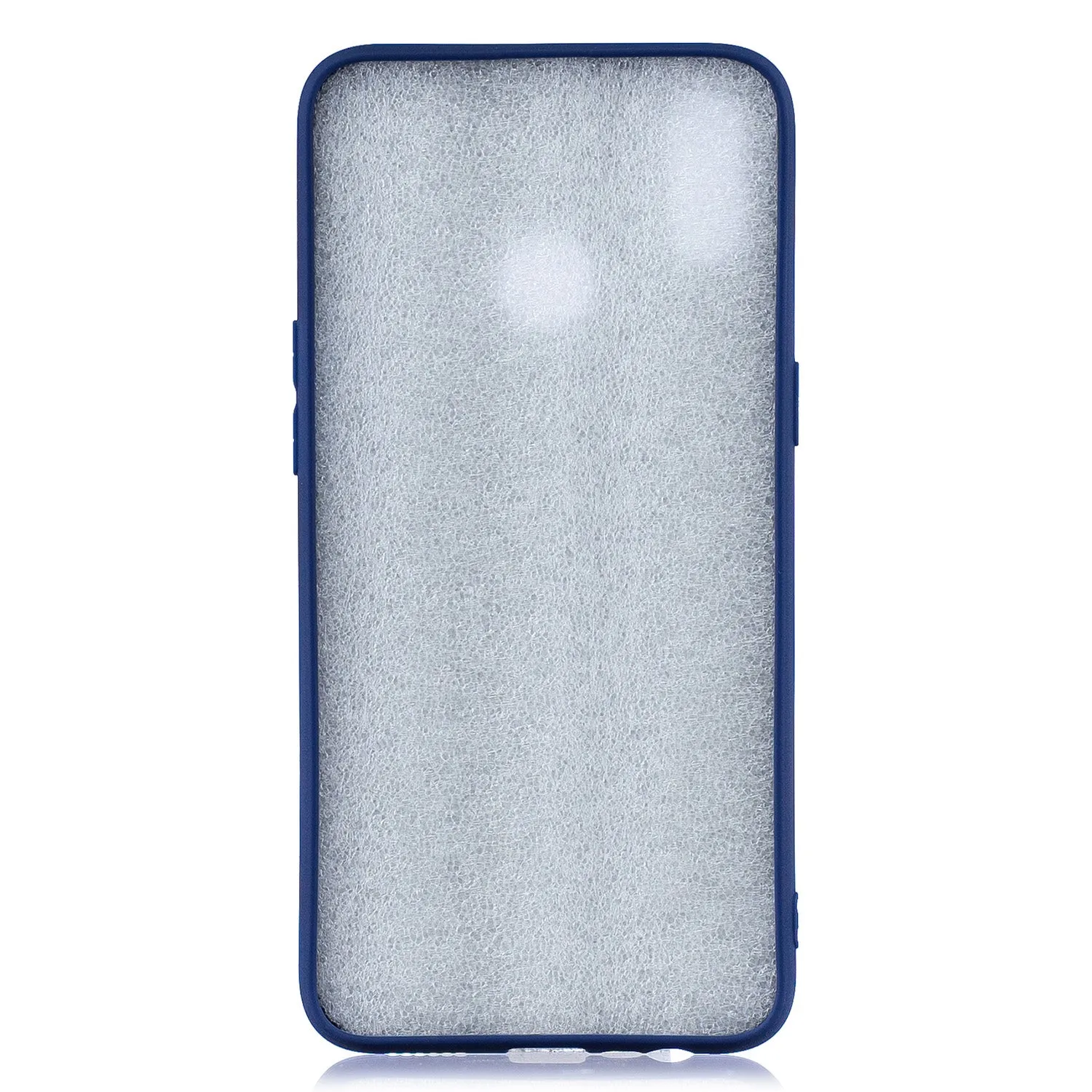 For Samsung A10 Flip-type Leather Protective Phone Case with 3 Card Position Buckle Design Phone Cover  blue