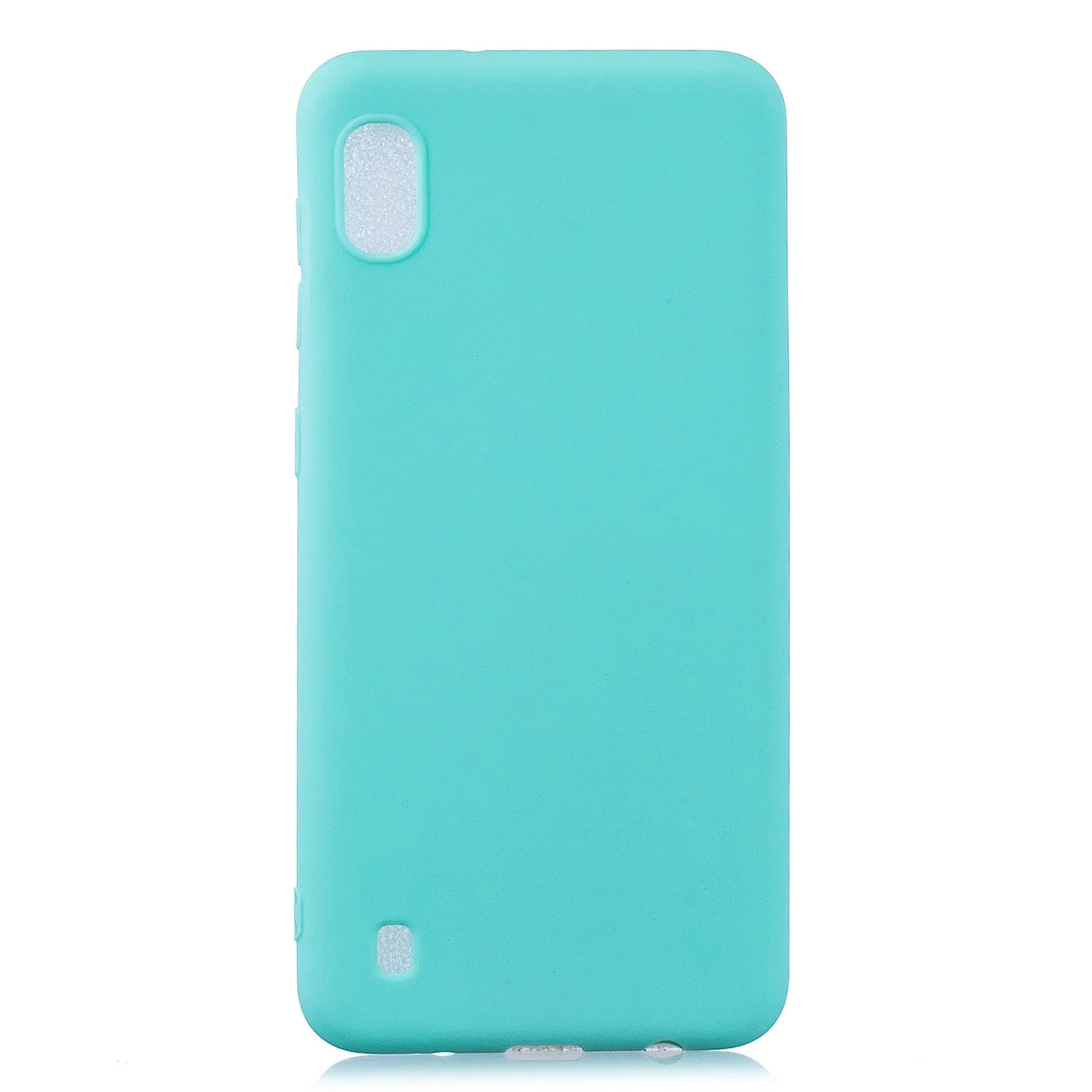 For Samsung A10 Lovely Candy Color Matte TPU Anti-scratch Non-slip Protective Cover Back Case red