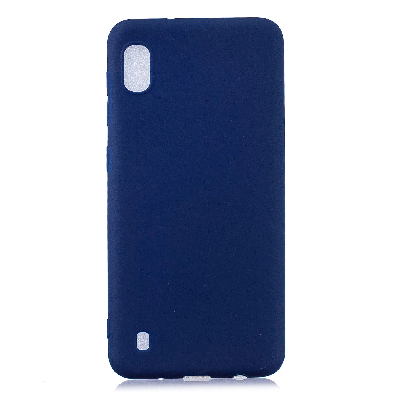For Samsung A10 Lovely Candy Color Matte TPU Anti-scratch Non-slip Protective Cover Back Case red