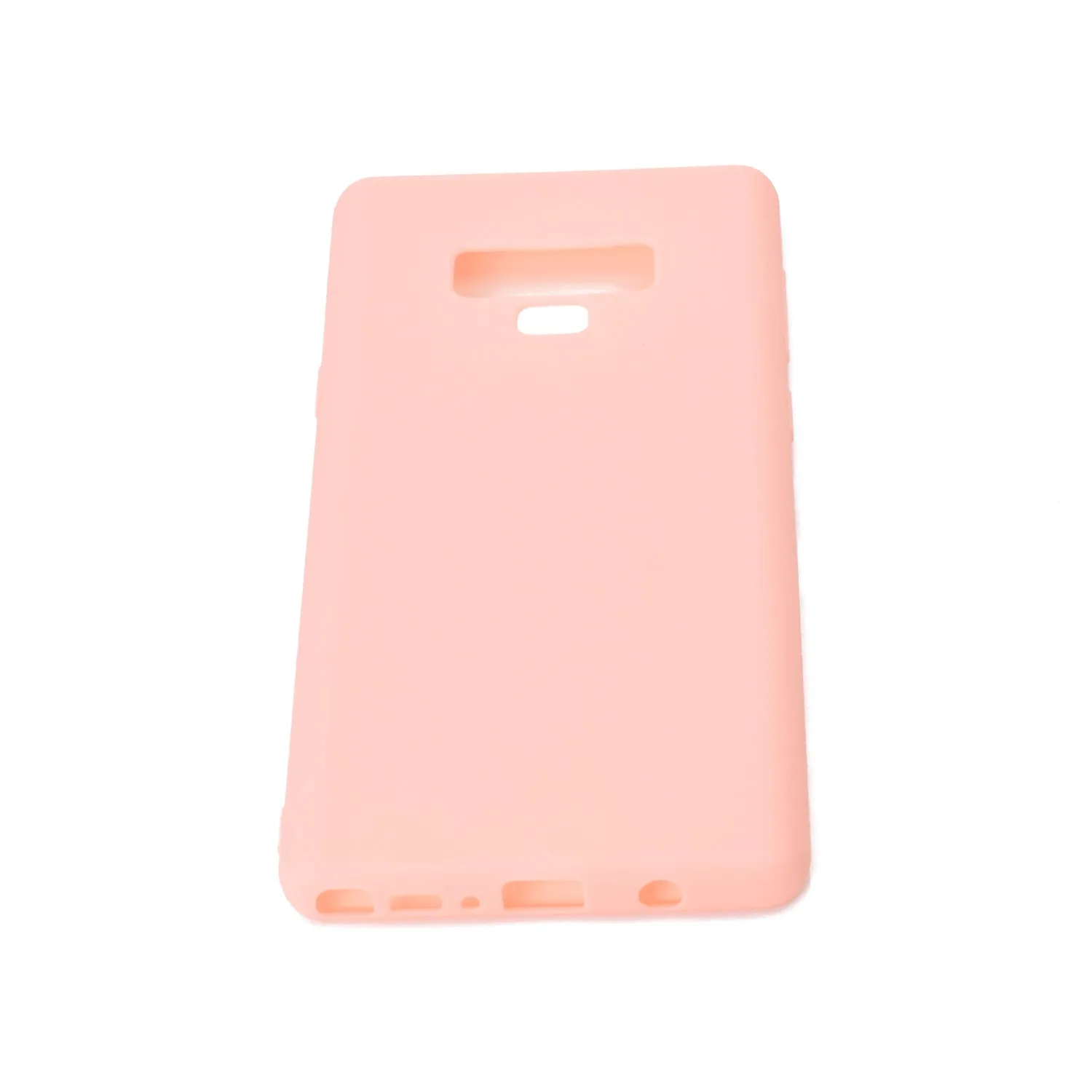 for Samsung NOTE 9 Cute Candy Color Matte TPU Anti-scratch Non-slip Protective Cover Back Case Light pink