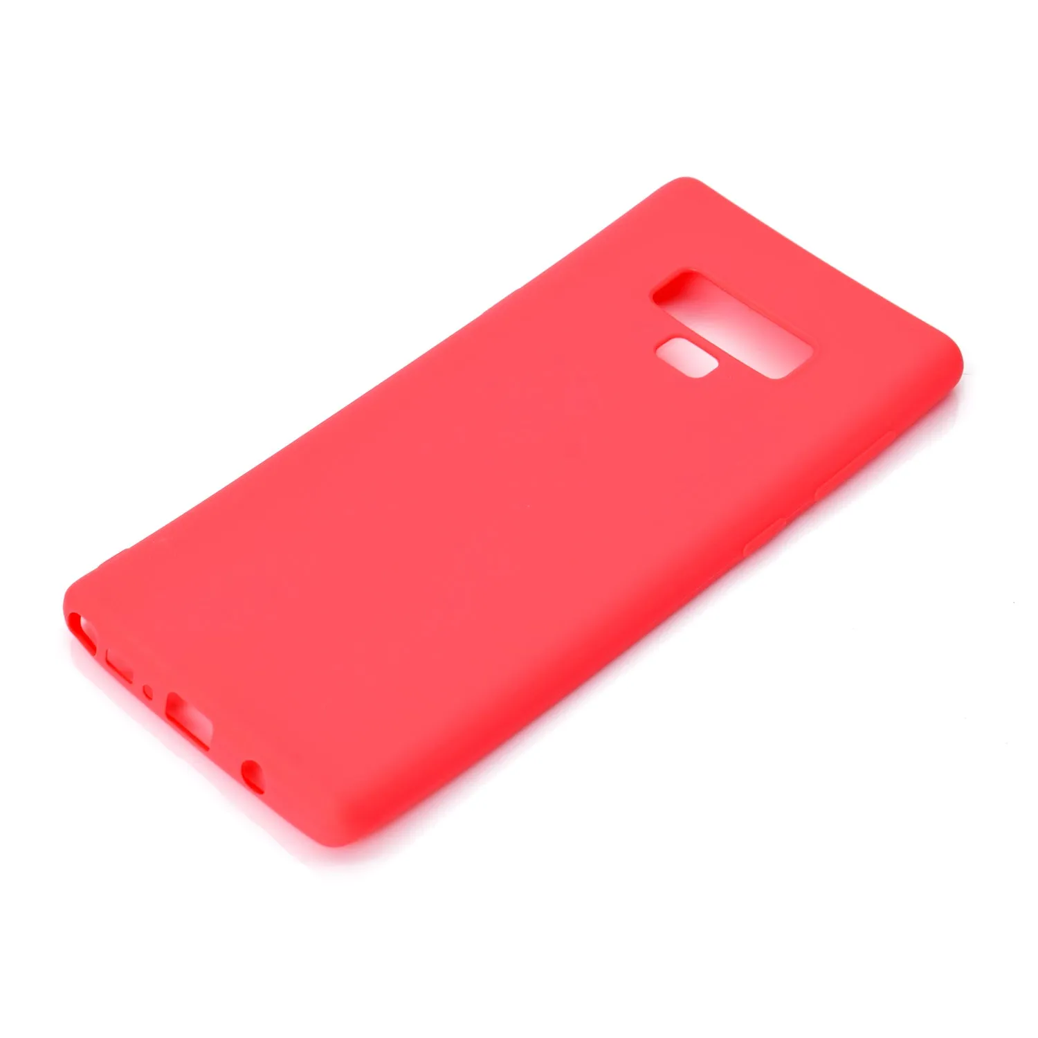 for Samsung NOTE 9 Cute Candy Color Matte TPU Anti-scratch Non-slip Protective Cover Back Case Navy