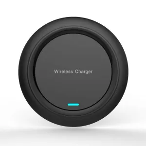 For Samsung S10 /e S8/S9 Plus Fast Wireless Charger 10W Quick Charging Pad Mat black