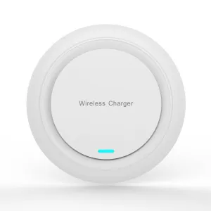 For Samsung S10 /e S8/S9 Plus Fast Wireless Charger 10W Quick Charging Pad Mat white