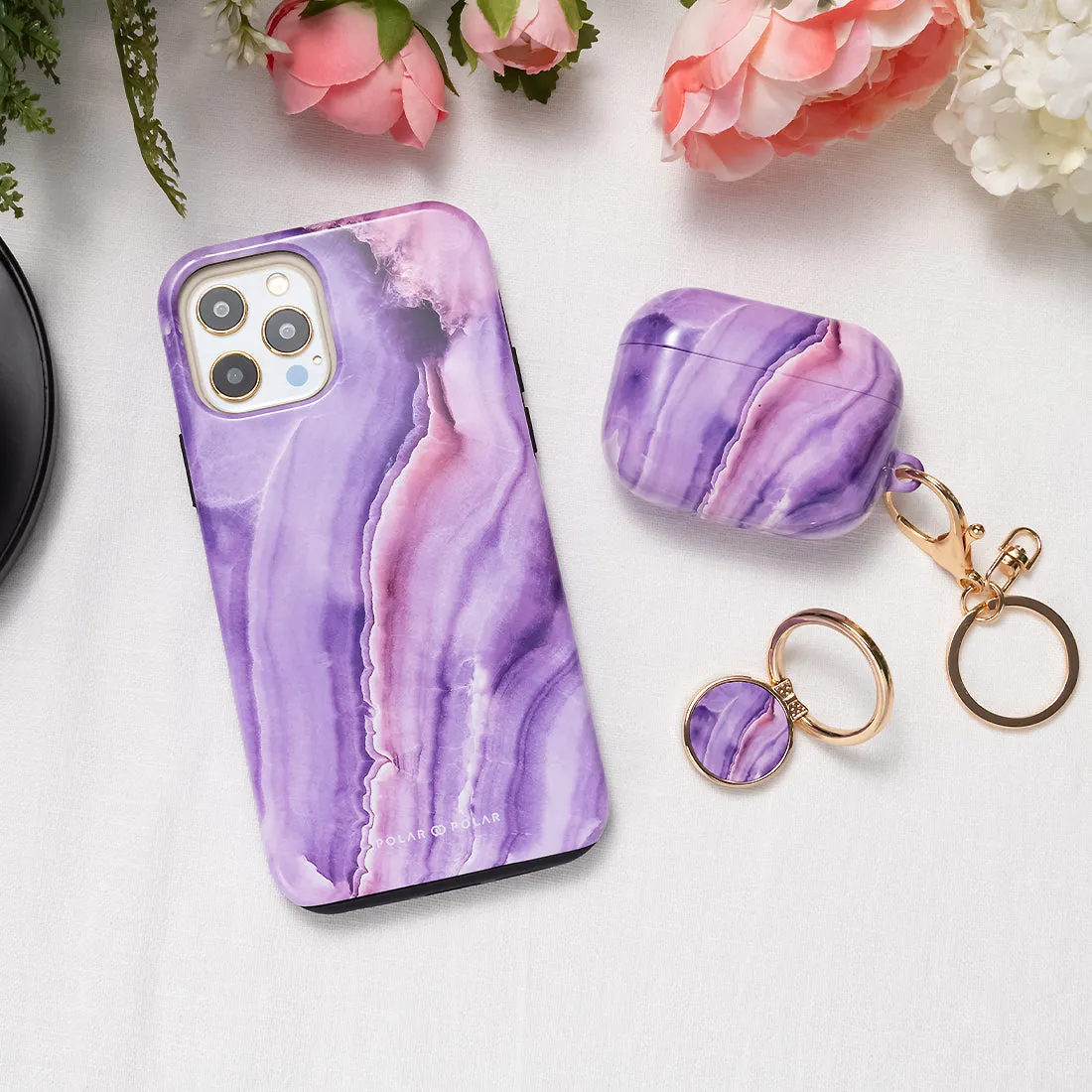 French Violet Custom - iPhone 15 Case