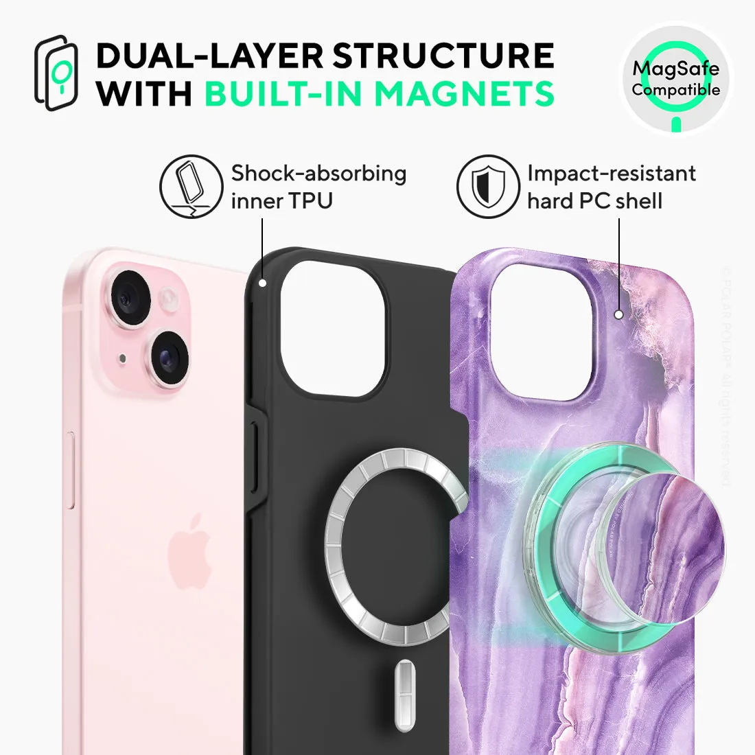 French Violet Custom - iPhone 15 Case