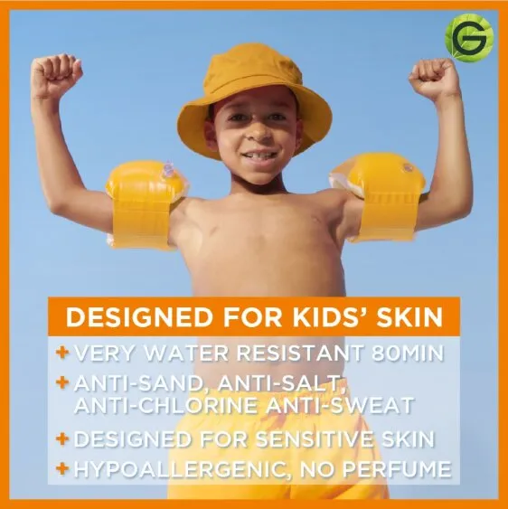 Garnier kids sensitive advanced ambre solaire cream spray SPF50 (water resistant) 150ml
