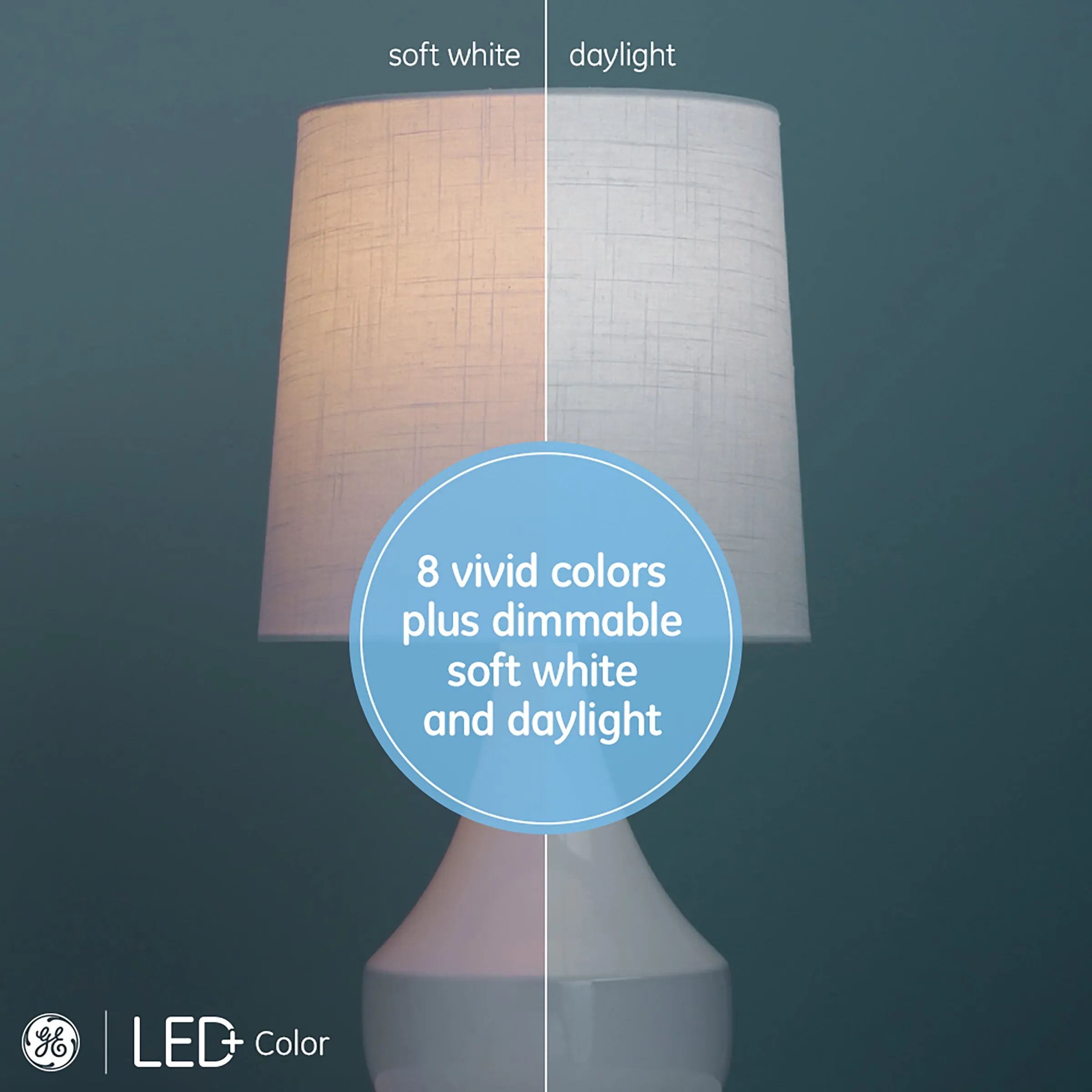 GE LED  Color Changing Indoor Floodlight Bulb, 10 Color Settings with Remote Inc