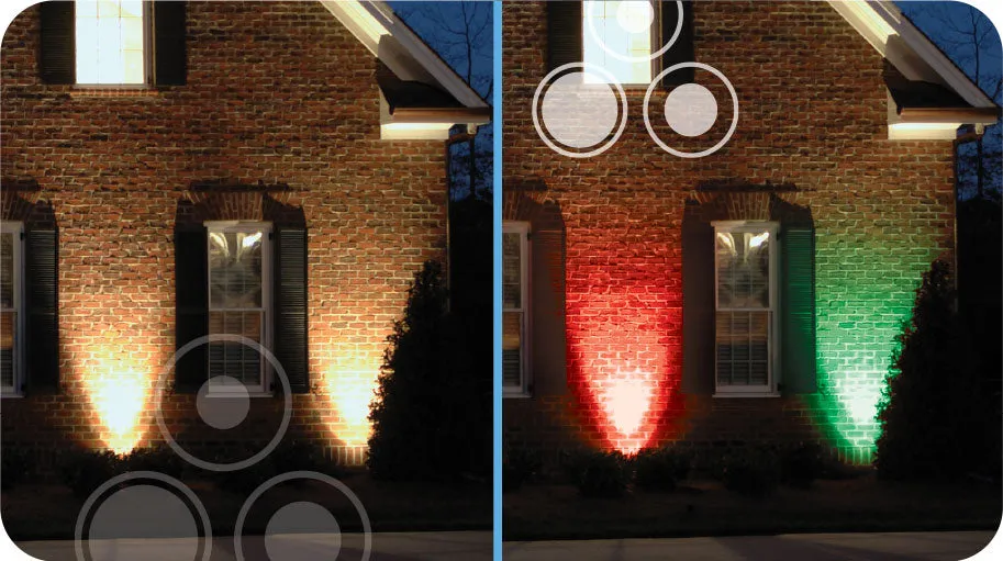 GE LED  Color Changing Indoor Floodlight Bulb, 10 Color Settings with Remote Inc