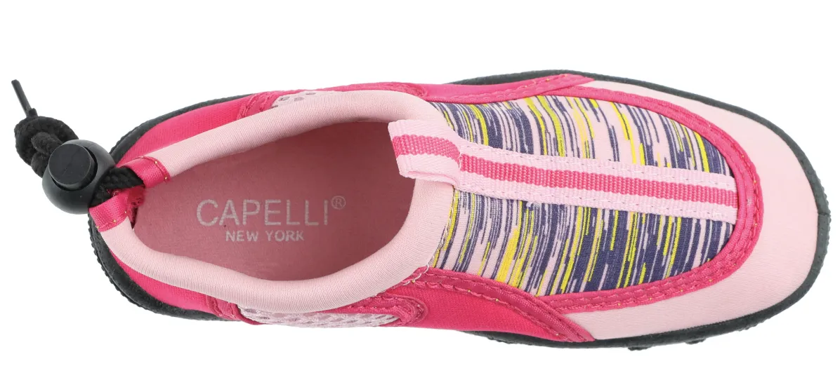 Girls Pink Aqua Shoes