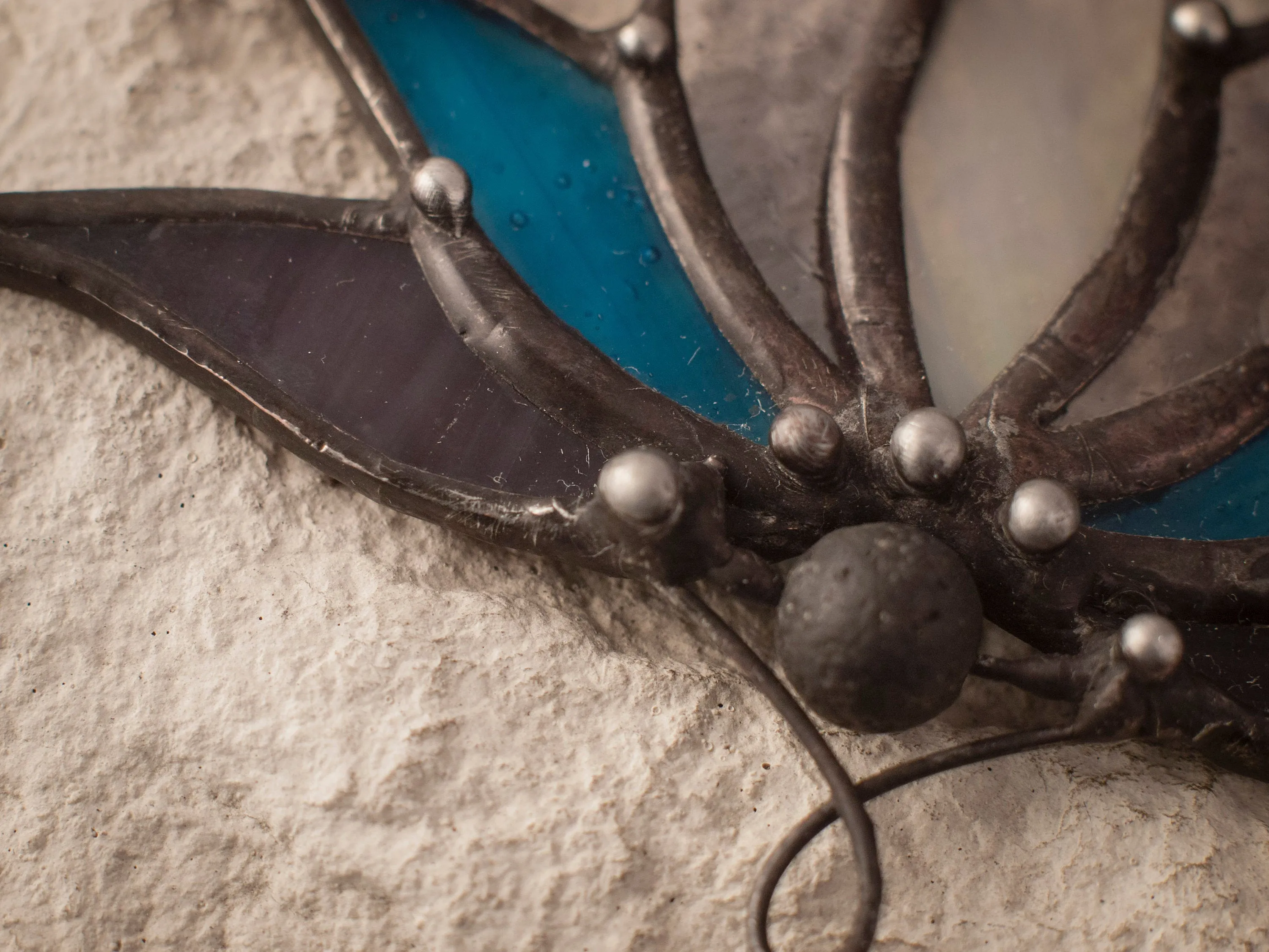 Glass Lotus Necklace