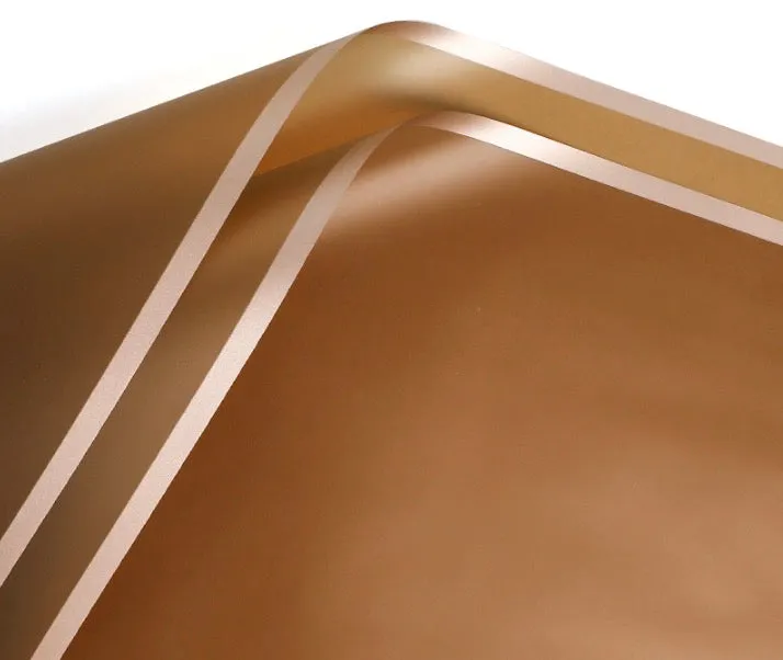 Gold line Wrapping paper