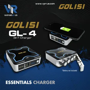 GOLISI - GL4 Battery Charger (3-in-1) 4 Slots