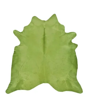 Green Cowhide Rug