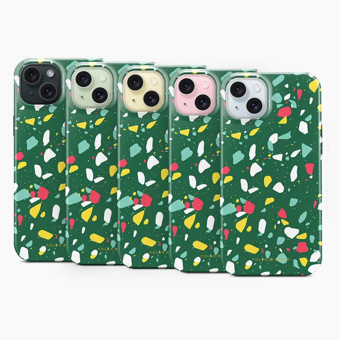 Greenfield Terrazzo Custom - iPhone 15 Case