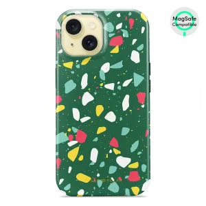 Greenfield Terrazzo Custom - iPhone 15 Case