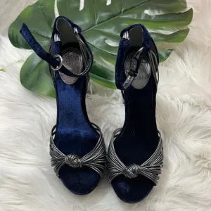 Guess Shoes Blue Platform Heels 4..0 inches in height ✨brand new✨ New with Box