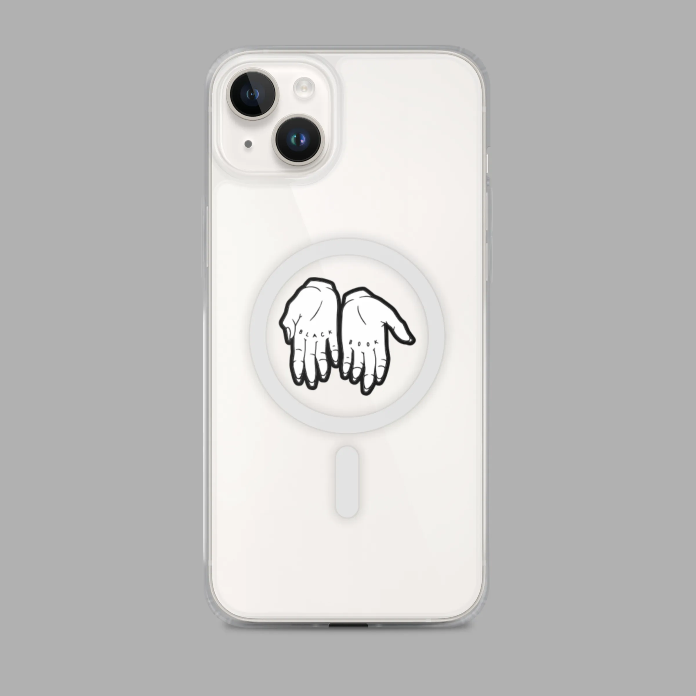 HANDS PHONE CASE - CLEAR