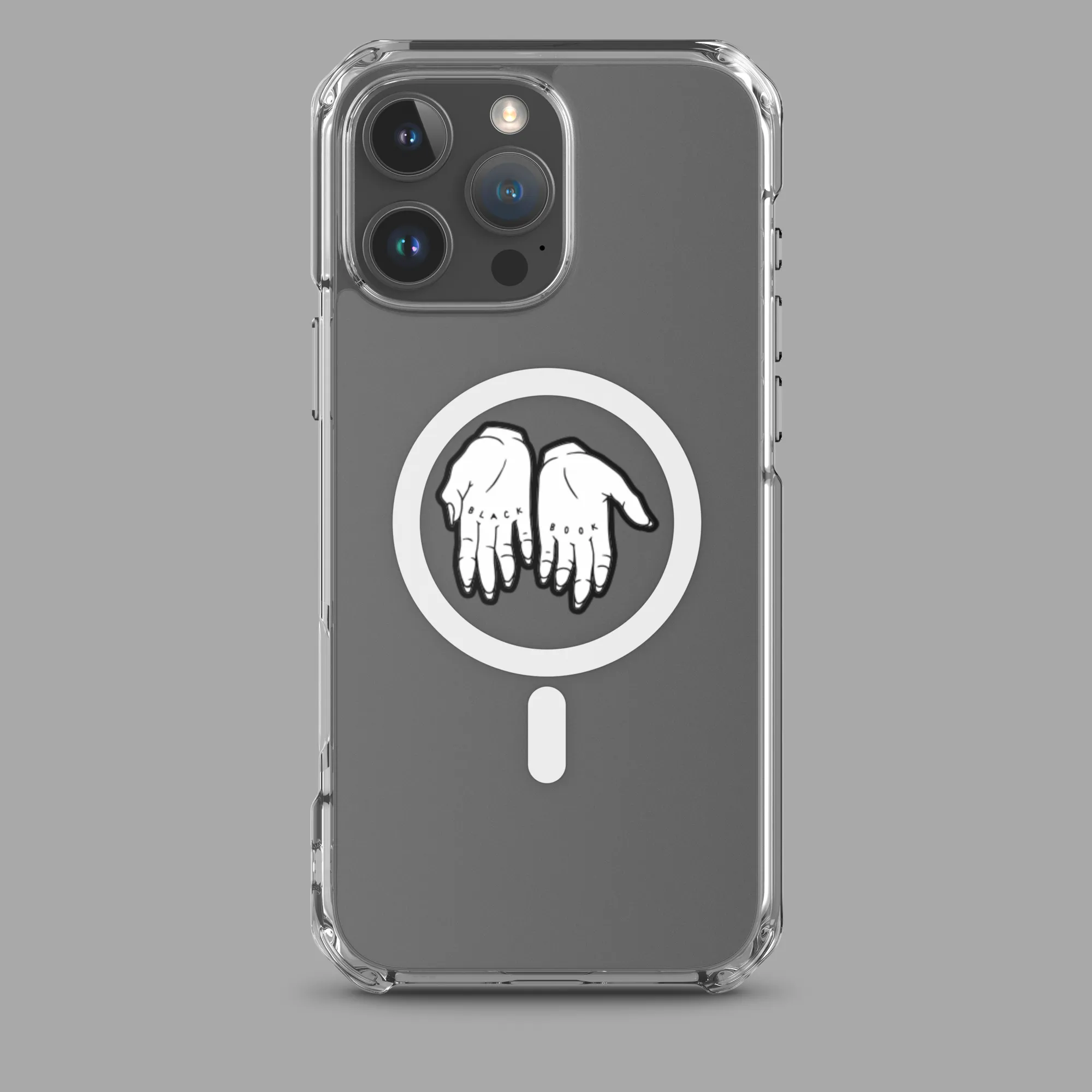 HANDS PHONE CASE - CLEAR