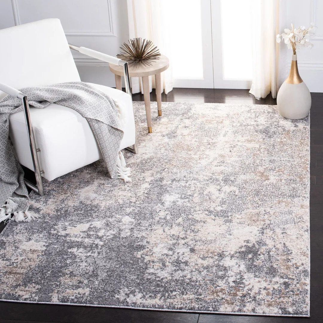 Hassell Abstract Light Gray/Gray Area Rug Trent Austin Design® Rug Size: Rectangle 11' x 15'