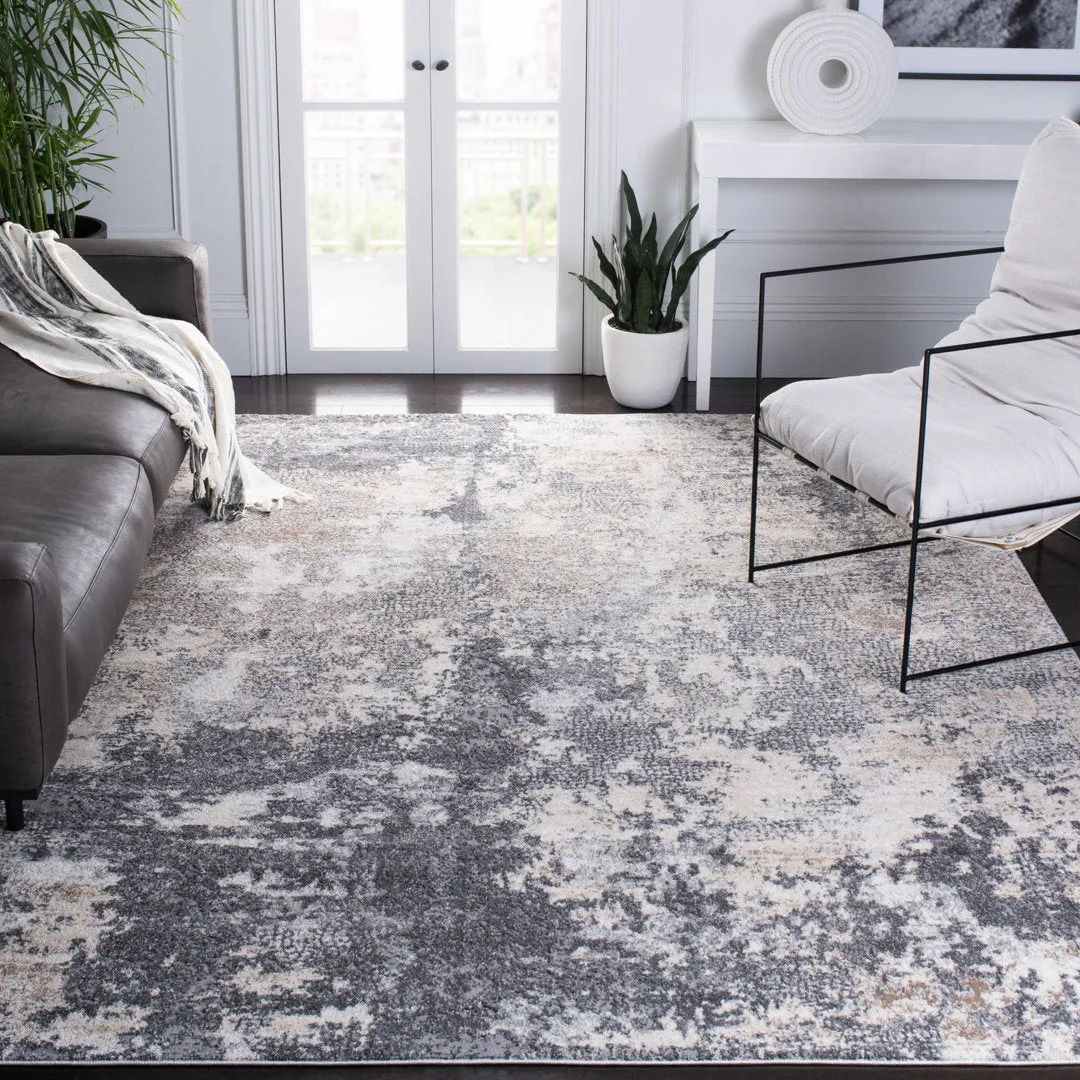 Hassell Abstract Light Gray/Gray Area Rug Trent Austin Design® Rug Size: Rectangle 11' x 15'