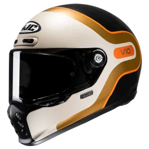 HJC V10 Helmet Grape Gold / Orange