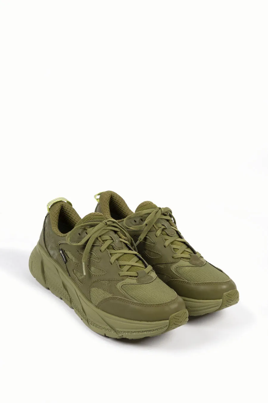 HOKA CLIFTON L GTX AVOCADO GREEN MOSS