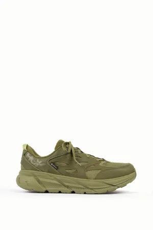 HOKA CLIFTON L GTX AVOCADO GREEN MOSS