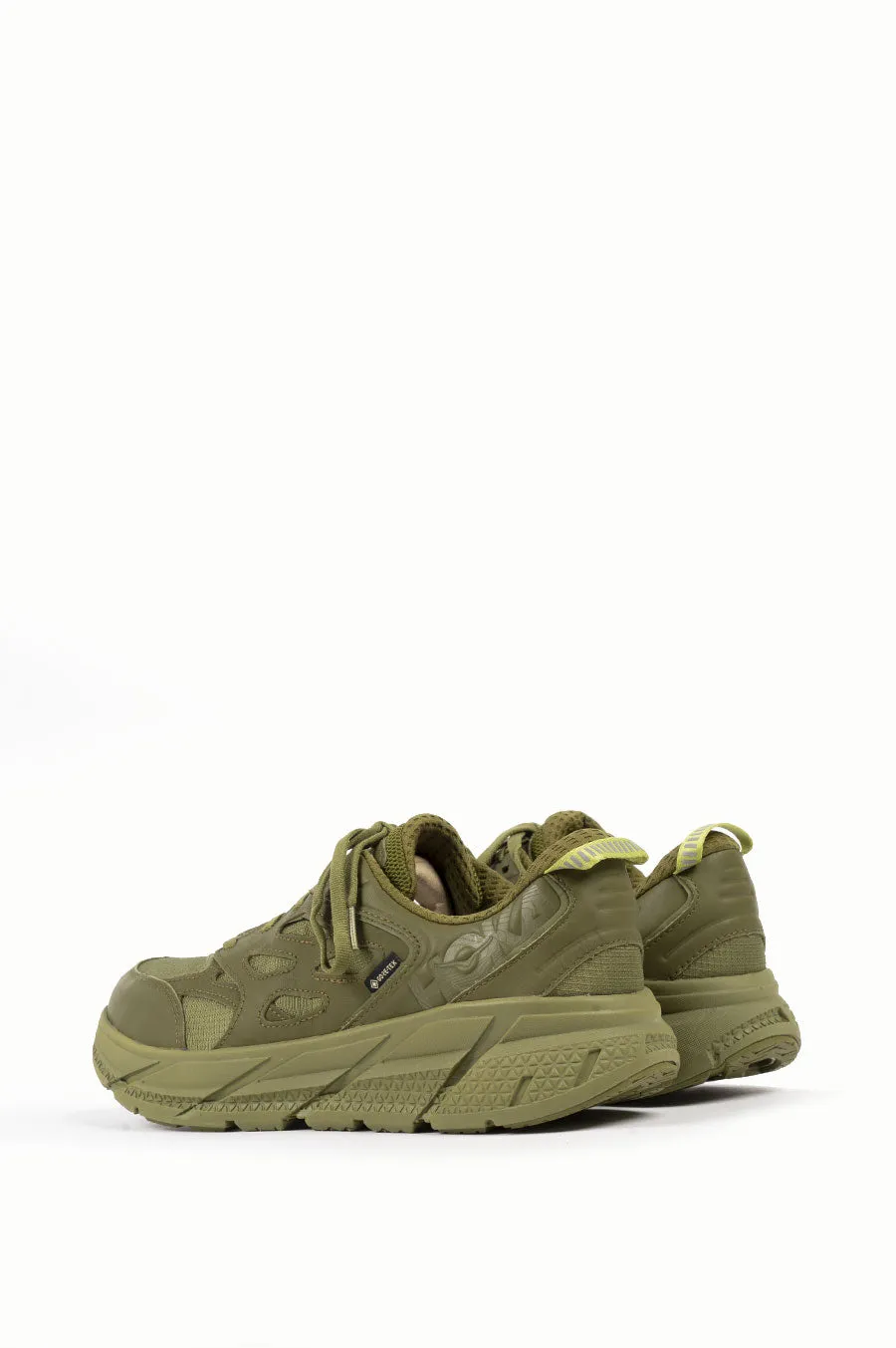 HOKA CLIFTON L GTX AVOCADO GREEN MOSS